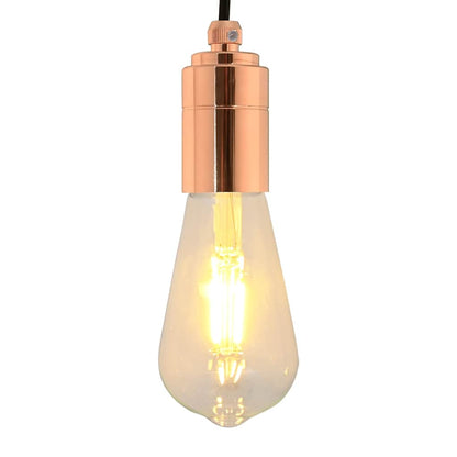 Lamp Holders 2 pcs Rose Gold E27