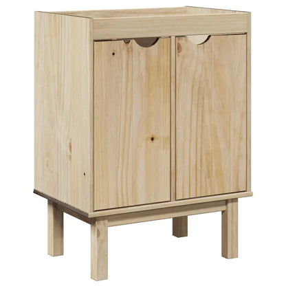 3 Piece Bathroom Furniture Set OTTA Solid Wood Pine