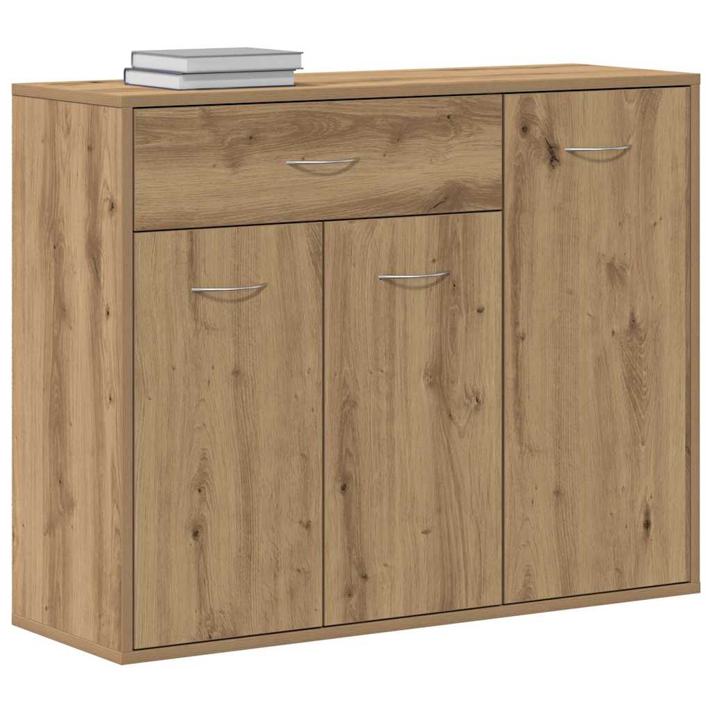 Sideboard Artisan Oak 88x30x70 cm Engineered Wood