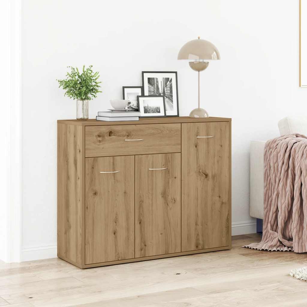 Sideboard Artisan Oak 88x30x70 cm Engineered Wood