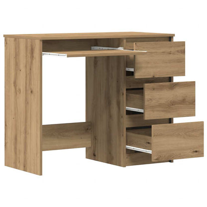 Desk Artisan Oak 90x45x76 cm Engineered Wood