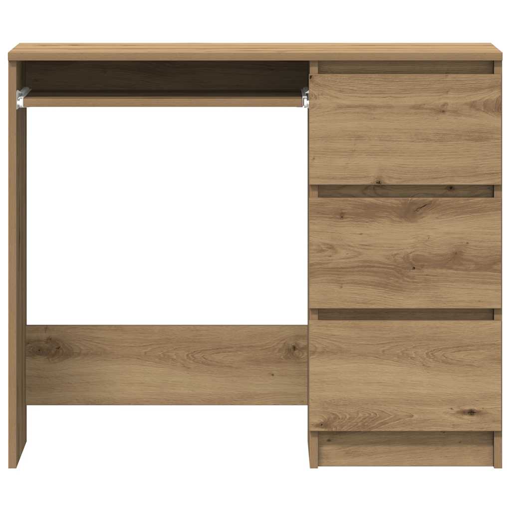 Desk Artisan Oak 90x45x76 cm Engineered Wood