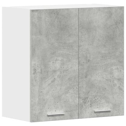 Kitchen Wall Cabinet Concrete Grey 60x31x60 cm Engineered Wood