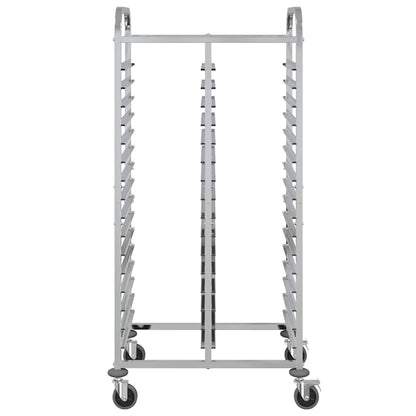 Tray Trolley with 32 GN Containers 75x55x162.5 cm Stainless Steel