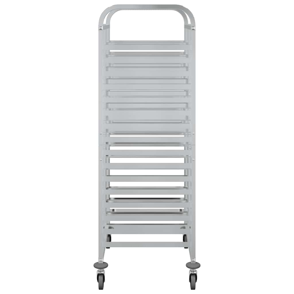 Tray Trolley with 32 GN Containers 75x55x162.5 cm Stainless Steel