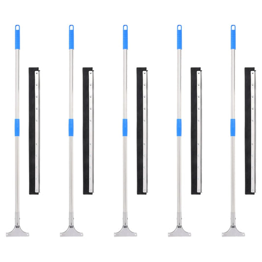 Floor Squeegees 5 pcs 75x119.5 cm Steel and Rubber