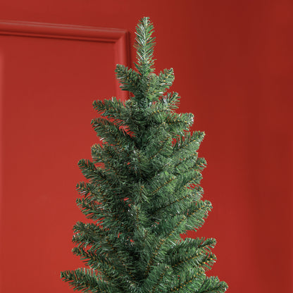 6ft Slim Christmas Tree Artificial -  329 Tips