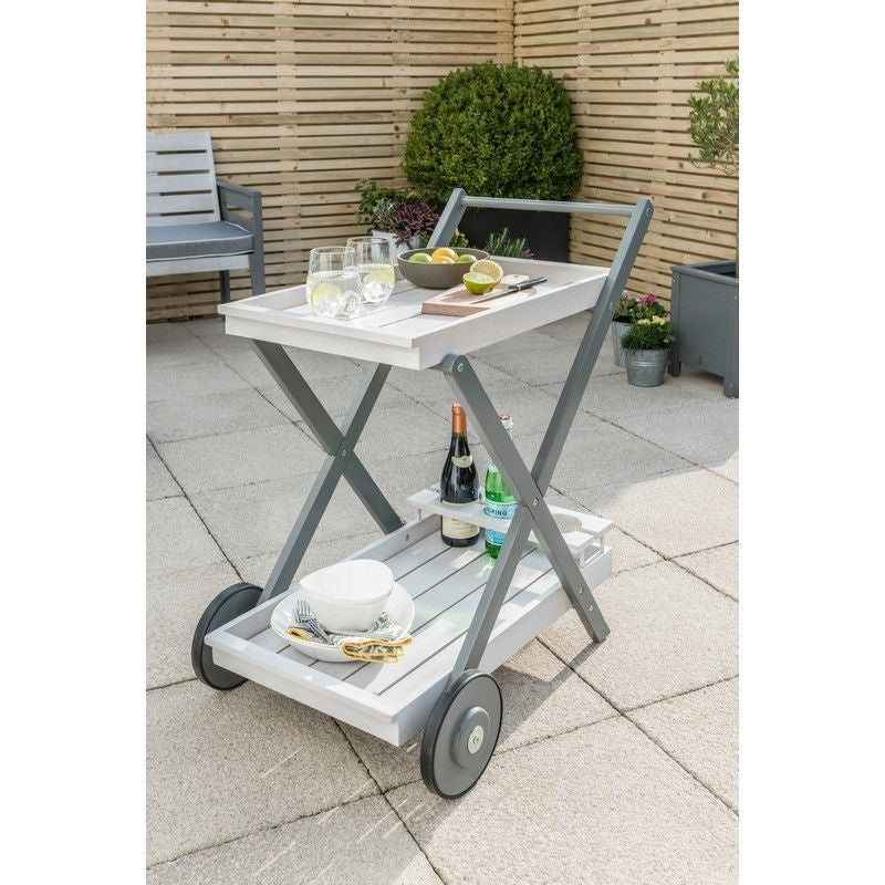 Grigio Garden Trolley by Florenity Grigio