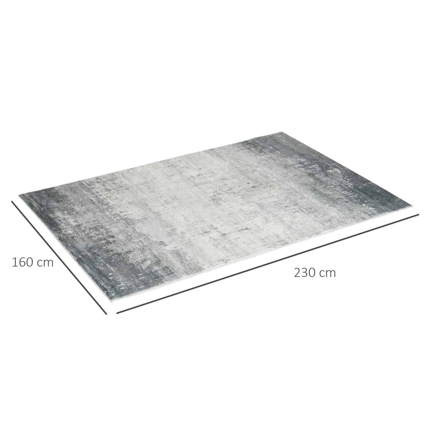 Homcom Grey Rug