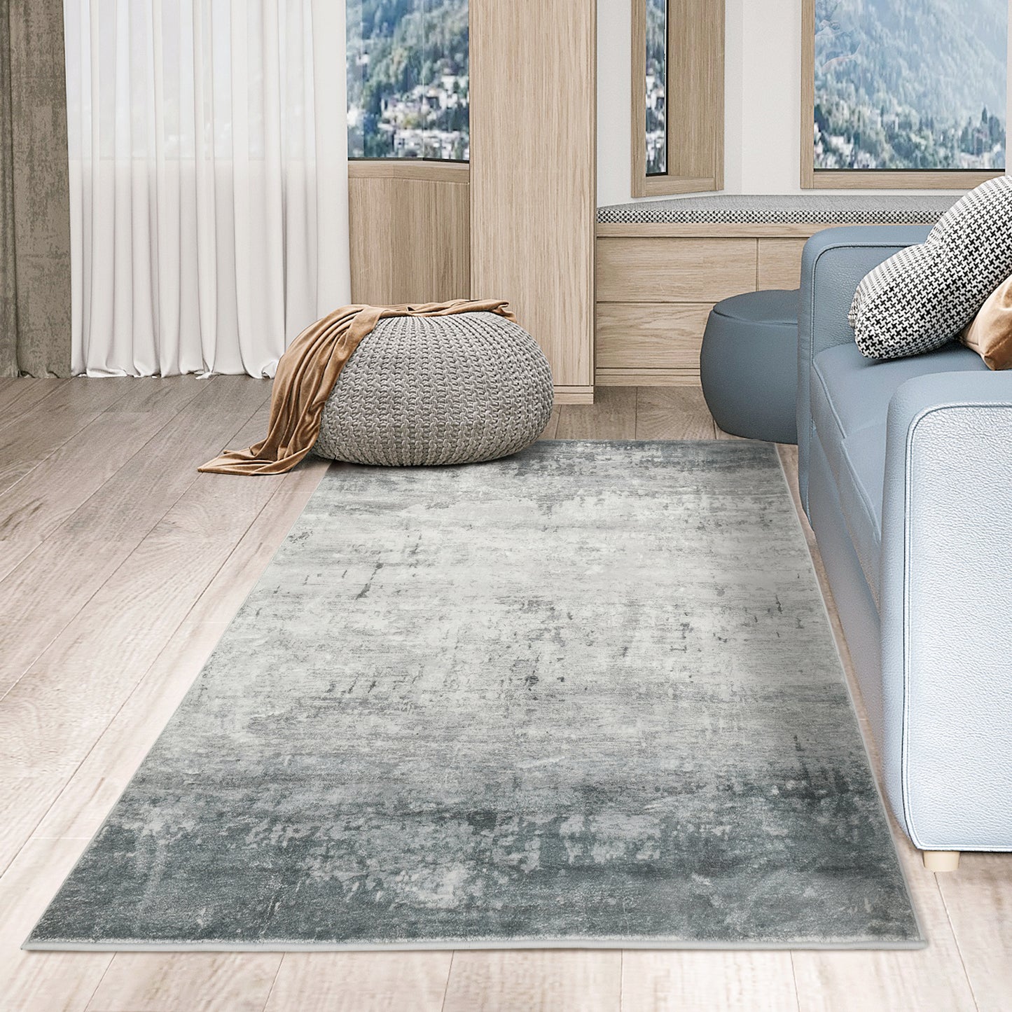 Homcom Grey Rug