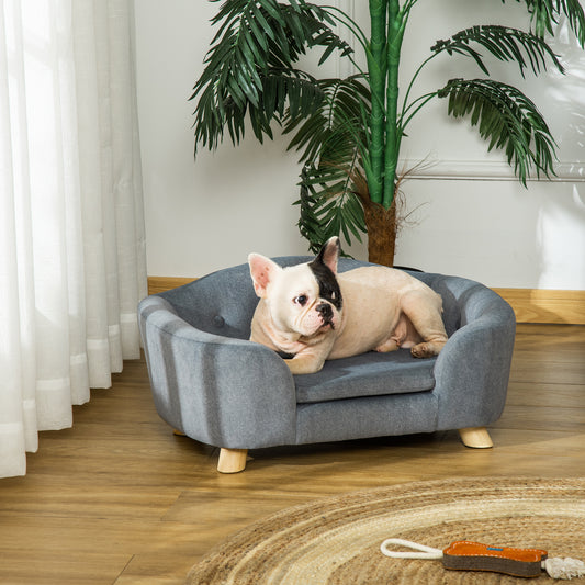 PawHut Pet Sofa Puppy Kitten Lounge