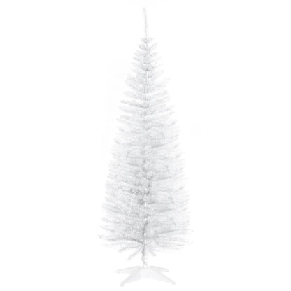 5ft Christmas Tree Artificial - White Slim  294 Tips