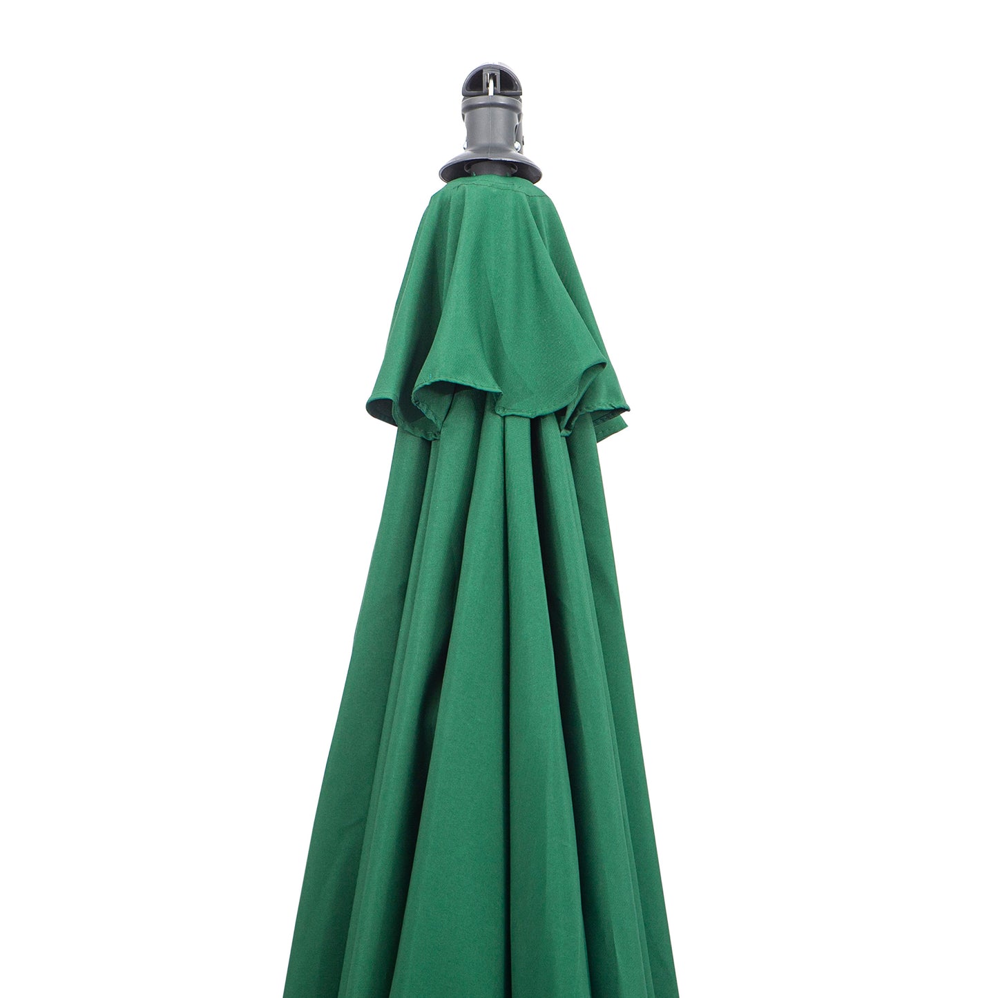 Outsunny 3M Banana Hanging Parasol Umbrella Green