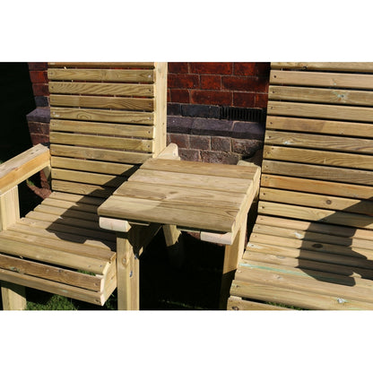 Essentials Garden Chair Connecting Table by Croft