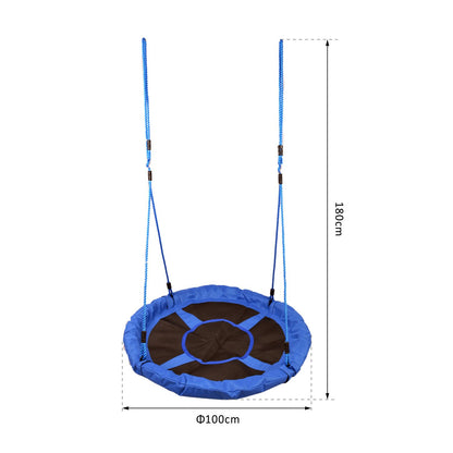 Homcom Kids Garden Swing Round Tree Spin