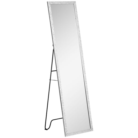 Full Length Mirror Free Standing Mirror Dressing Mirror with PS Frame for Bedroom, Living Room-0