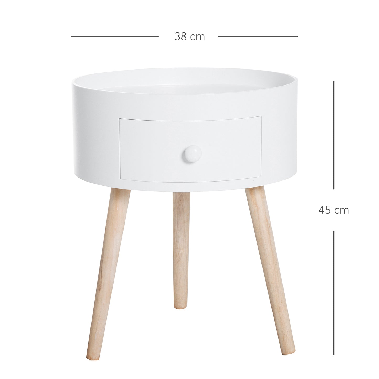 Homcom Modern Side Table