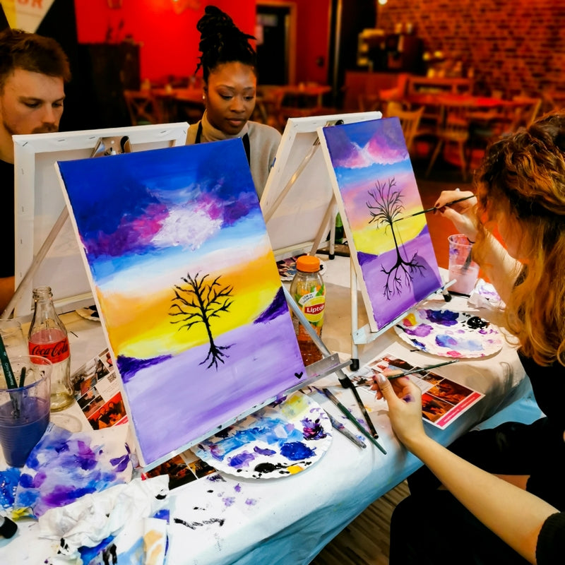 Sip and Paint Artist Workshop - Gift Experience For Two