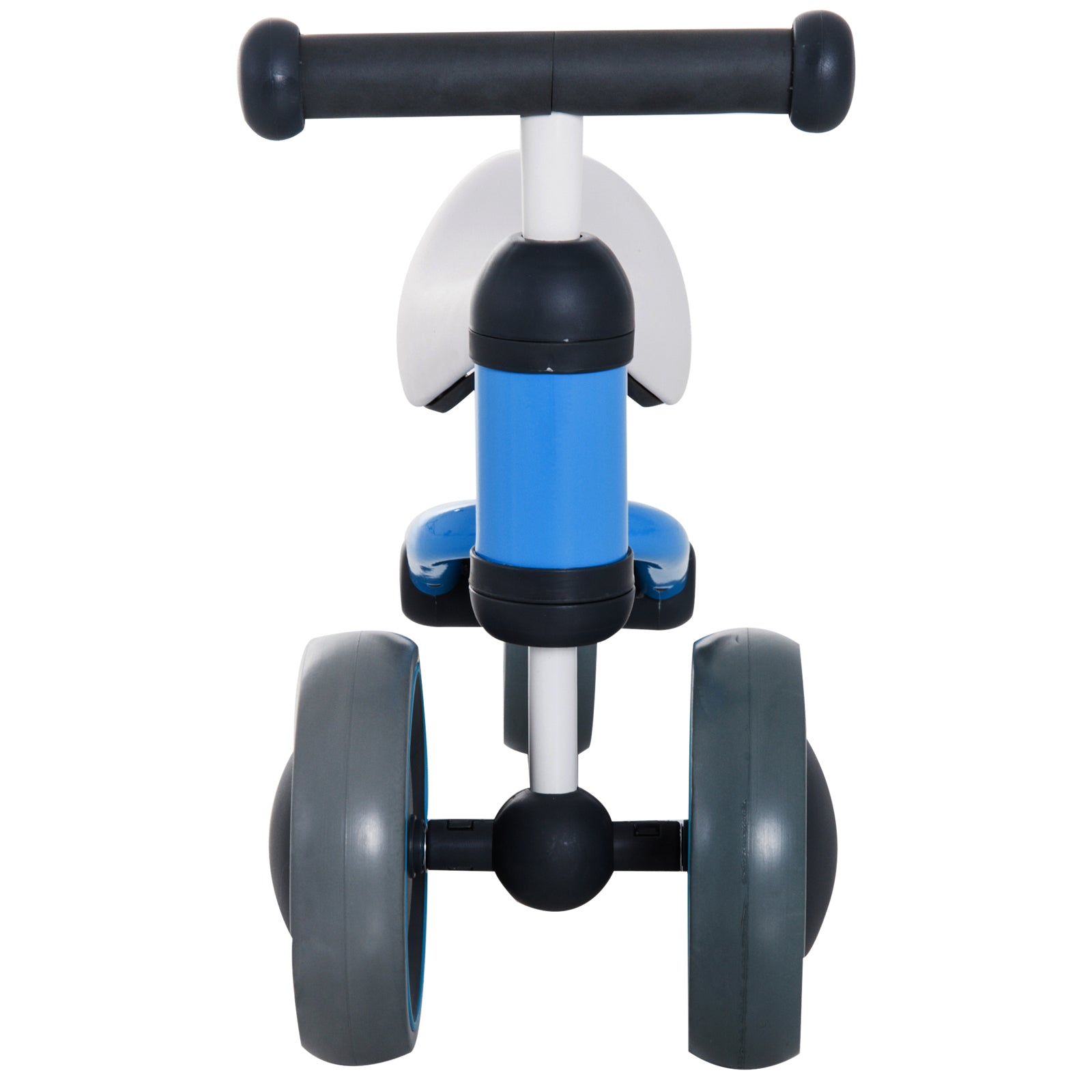 Homcom Kids Balance Bike Toddler Plastic No-Pedal Walking Blue