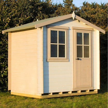 Shire Avesbury 10' x 10' Apex Log Cabin - Budget 19mm Cladding Tongue & Groove