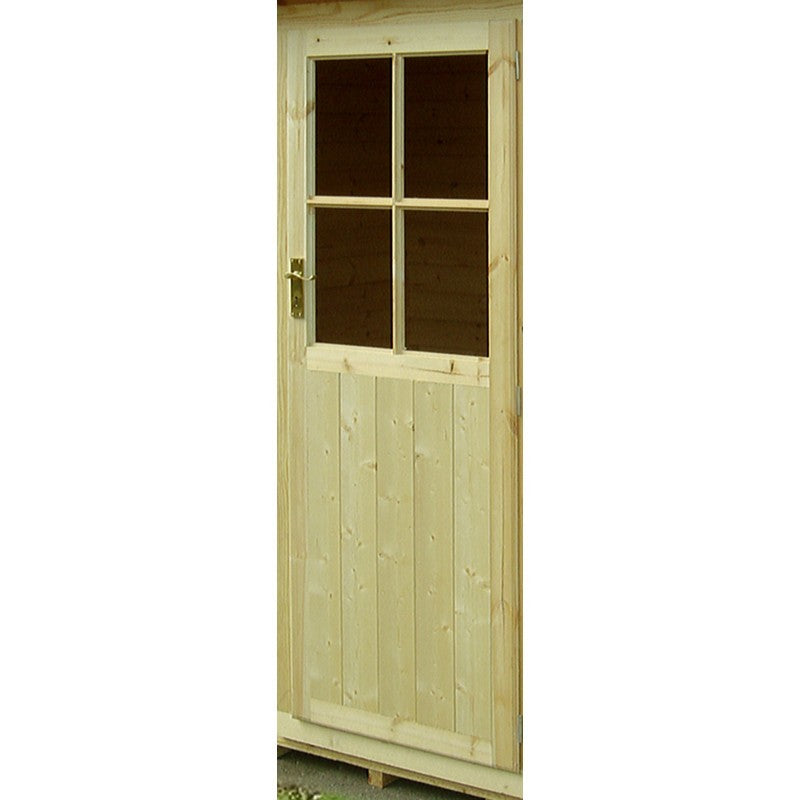 Shire Belham 7' 10" x 9' 9" Apex Log Cabin - Premium 28mm Cladding Tongue & Groove