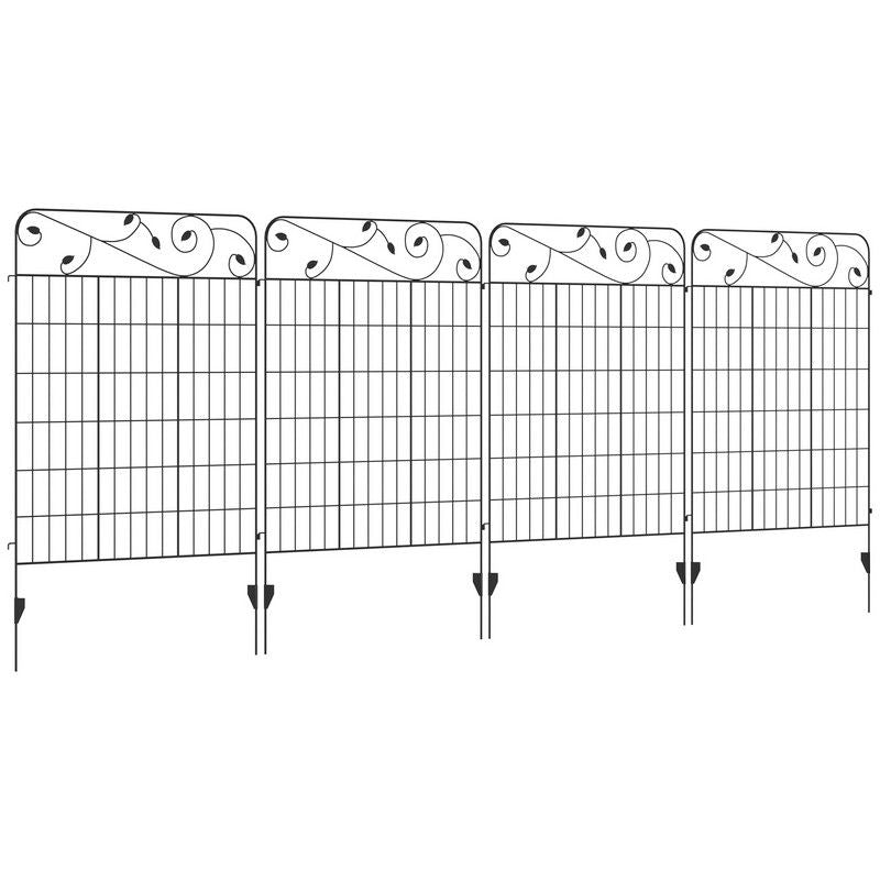 Outsunny Decorative Garden Fencing