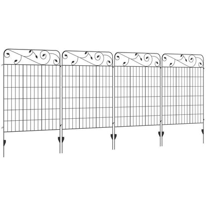 Outsunny Decorative Garden Fencing