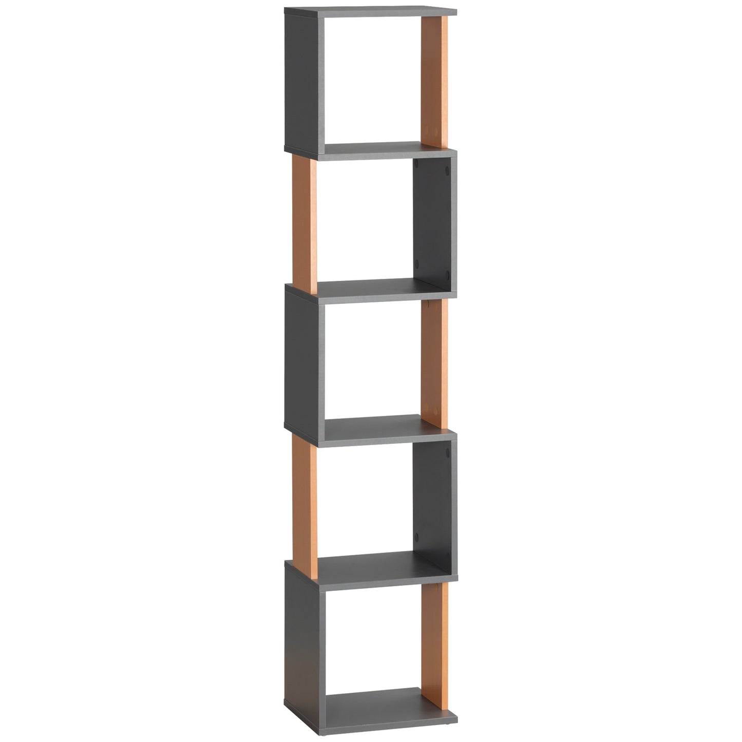 Homcom Modern 5-Tier Bookshelf