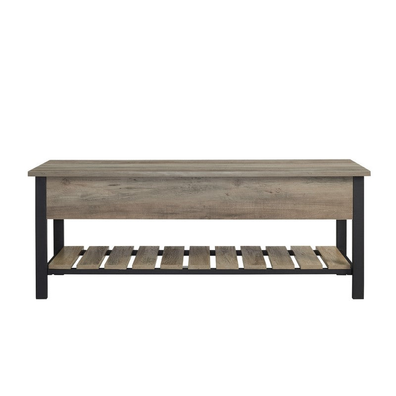 Farmhouse Hall Bench Grey