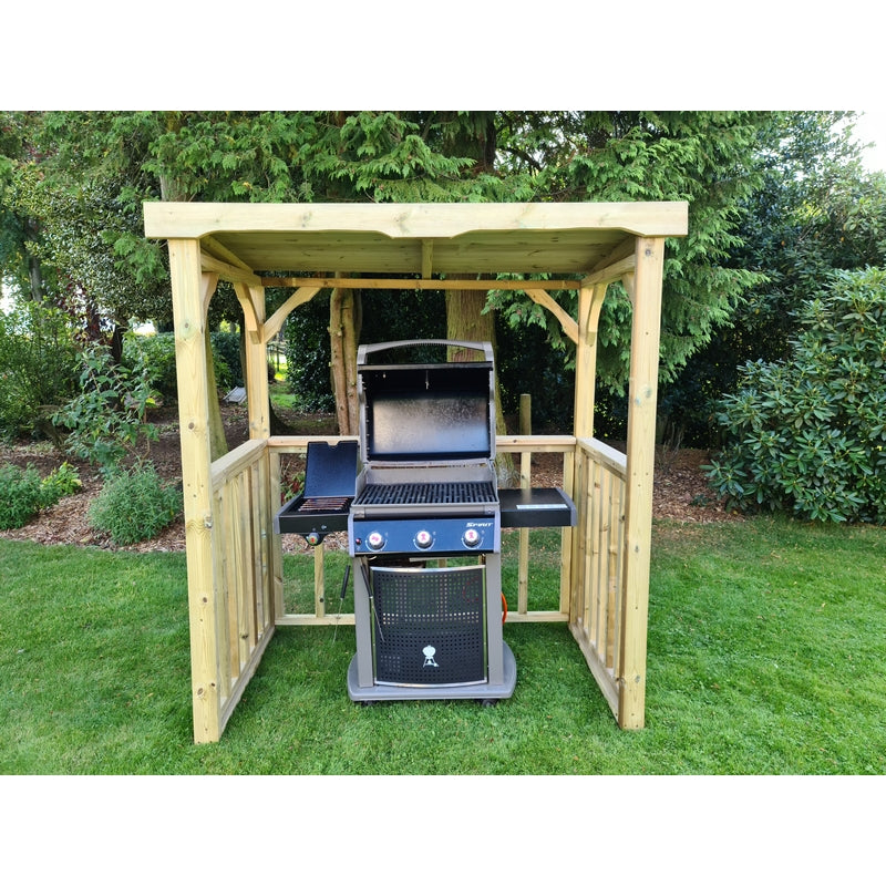 Emily Garden BBQ Shelter by Croft Natural Neutral