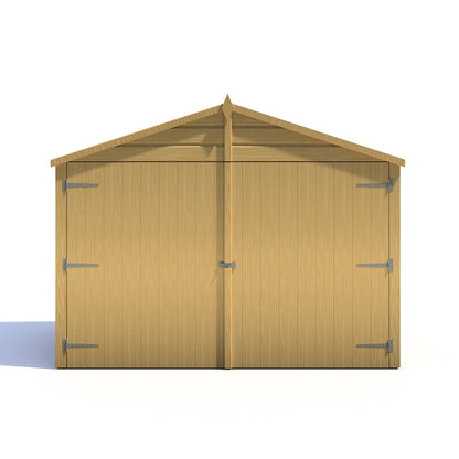 Shire Securstore 6' 11" x 3' 4" Apex Shed - Budget Dip Treated Shiplap