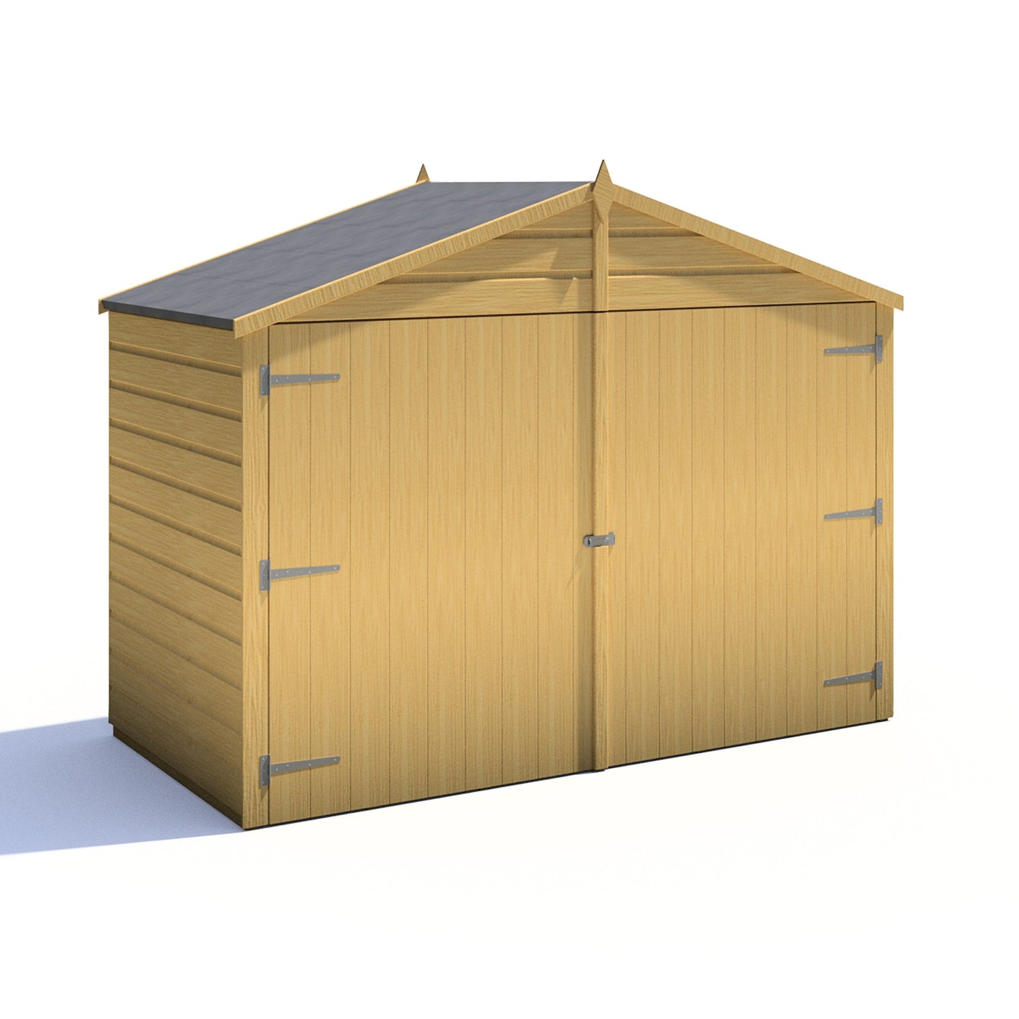 Shire Securstore 6' 11" x 3' 4" Apex Shed - Budget Dip Treated Shiplap