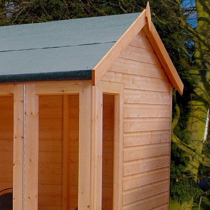 Shire Blenhiem 10' 2" x 6' 5" Apex Summerhouse - Premium Dip Treated Shiplap