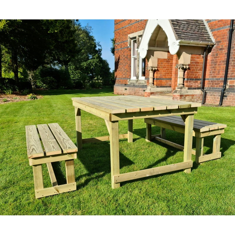 Butchers Garden Picnic Table by Croft - 6 Seats