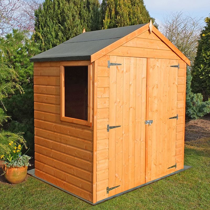 Shire Bute 6' x 4' 1" Apex Shed - Premium Dip Treated Shiplap