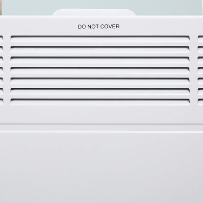 Homcom Convector Radiator Heater Freestanding or Wall-mounted Portable Electric Heating with 2 Heat Settings