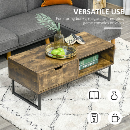 Homcom Industrial Coffee Table