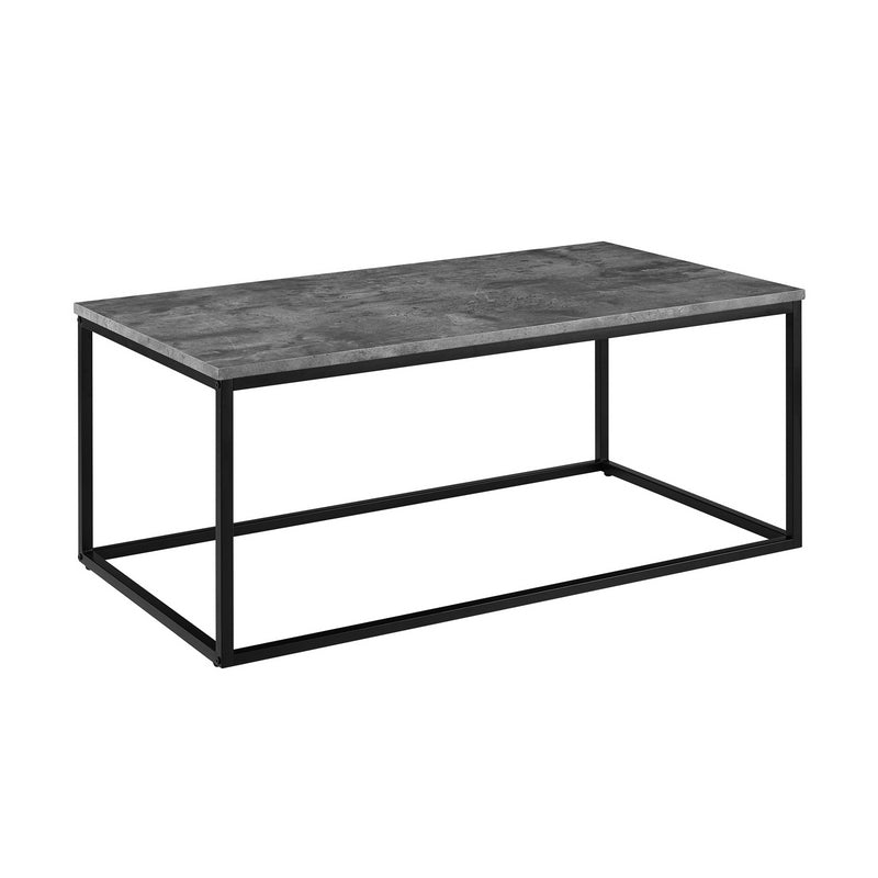 Industrial Coffee Table Black And Grey