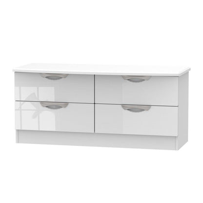 Weybourne Large Chest of Drawers White 4 Drawers