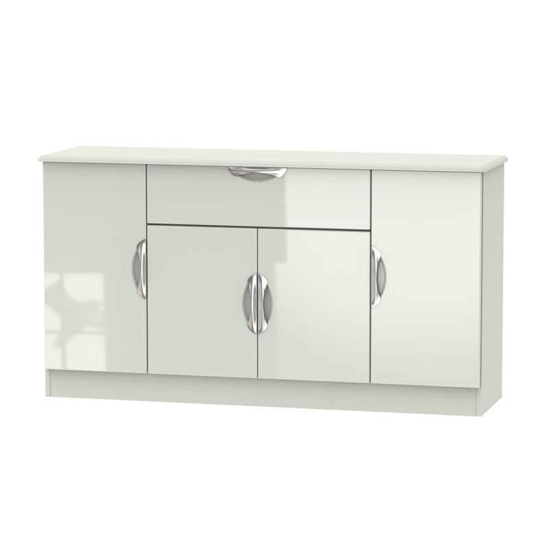 Weybourne Large Sideboard White 4 Doors 1 Drawer