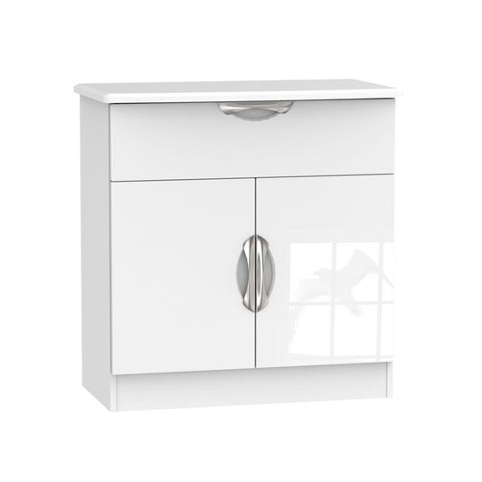 Weybourne Sideboard White 2 Doors 1 Drawer