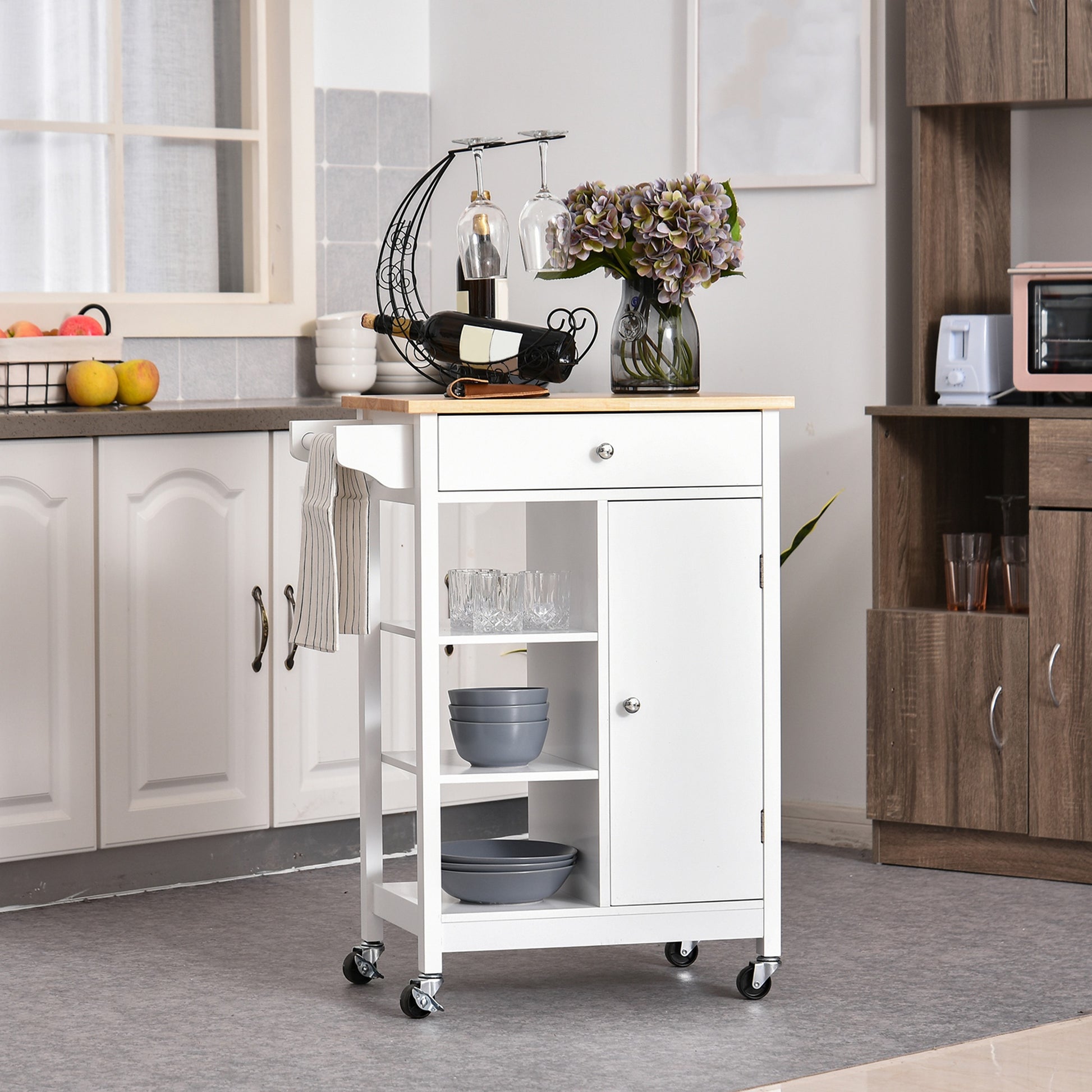 Homcom Kitchen Trolley