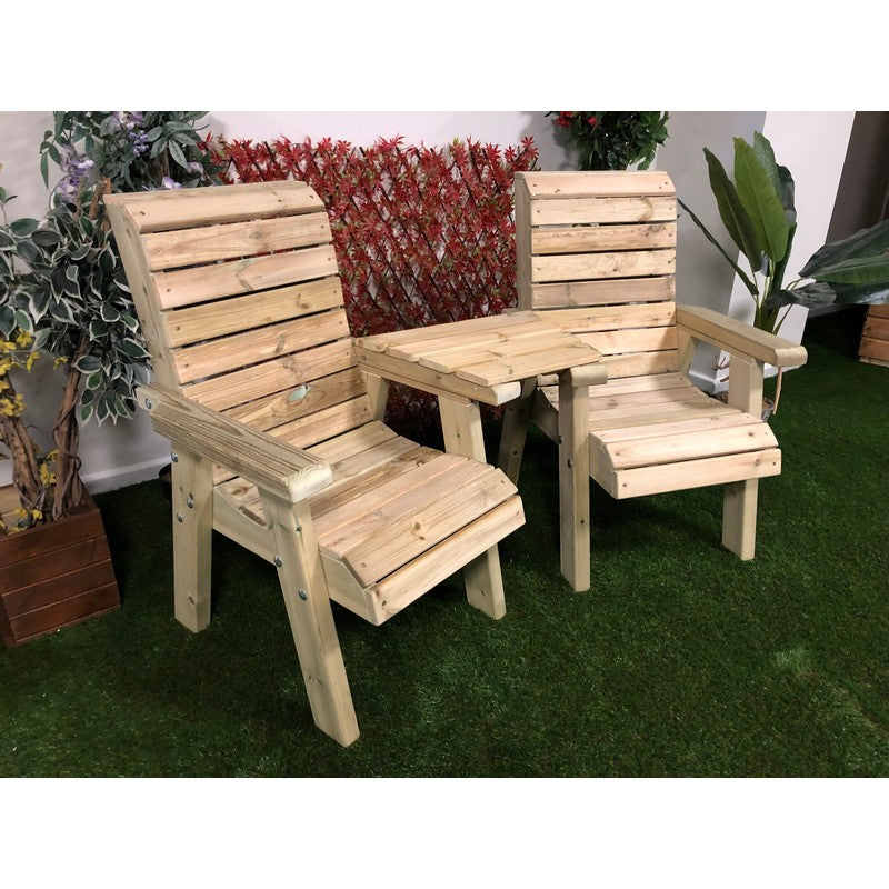 Clover Garden Tete a Tete by Croft - 2 Seats