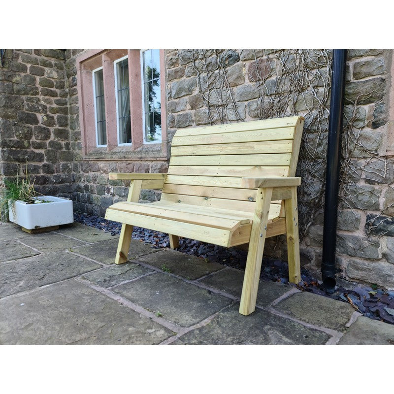 Clover Garden Bench by Croft - 2 Seats