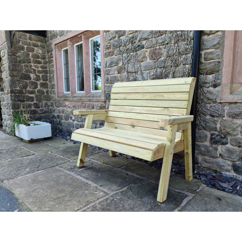 Clover Garden Bench by Croft - 2 Seats