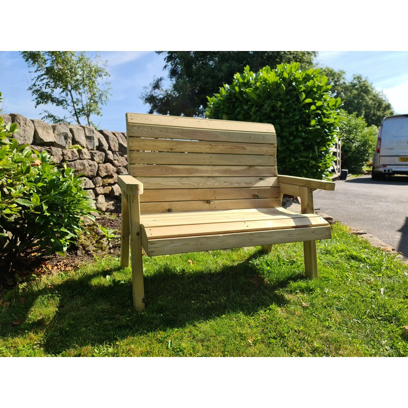 Clover Garden Bench by Croft - 2 Seats