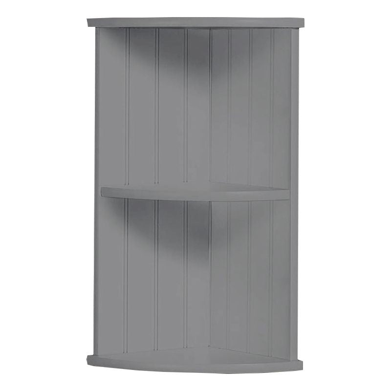 Colonial Shelving Unit Grey 2 Shelves