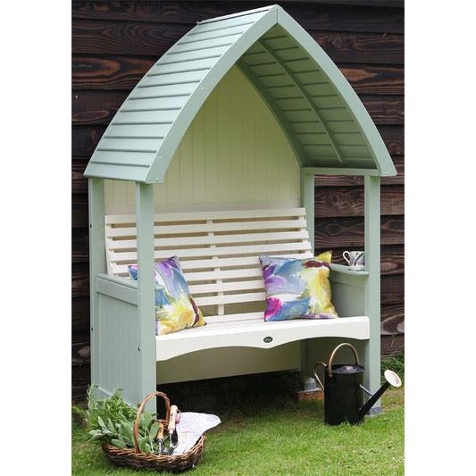 AFK Premium Cottage Arbour Heritage Sage & Cream 2 Seat