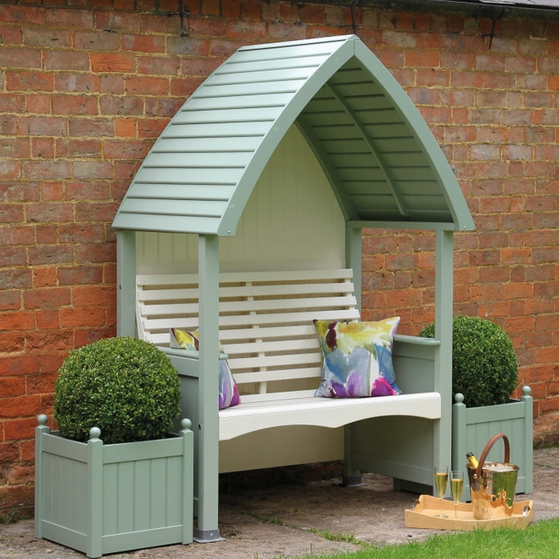 AFK Premium Cottage Arbour Heritage Sage & Cream 2 Seat