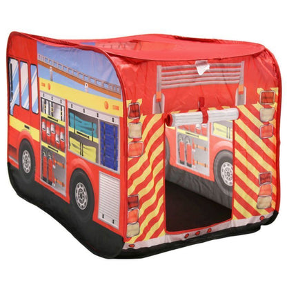 Wensum Fire Engine Play Tent Indoor Outdoor Polyester Pop Up